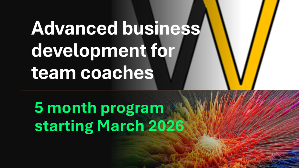 advanced business development for team coaches
